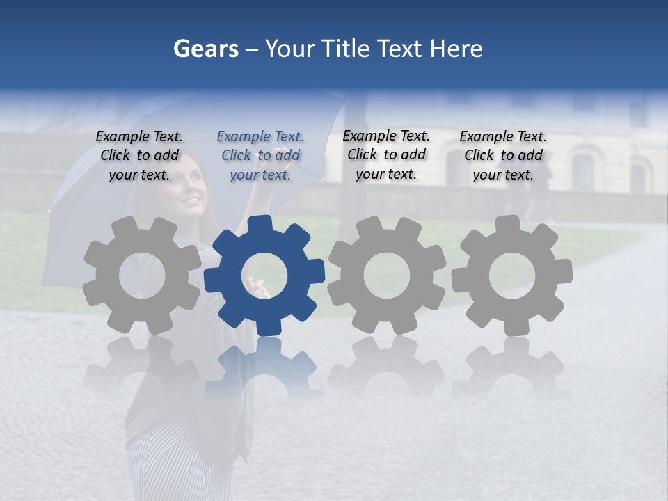 Footpath Fun Weather PowerPoint Template