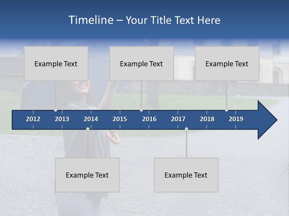 Footpath Fun Weather PowerPoint Template