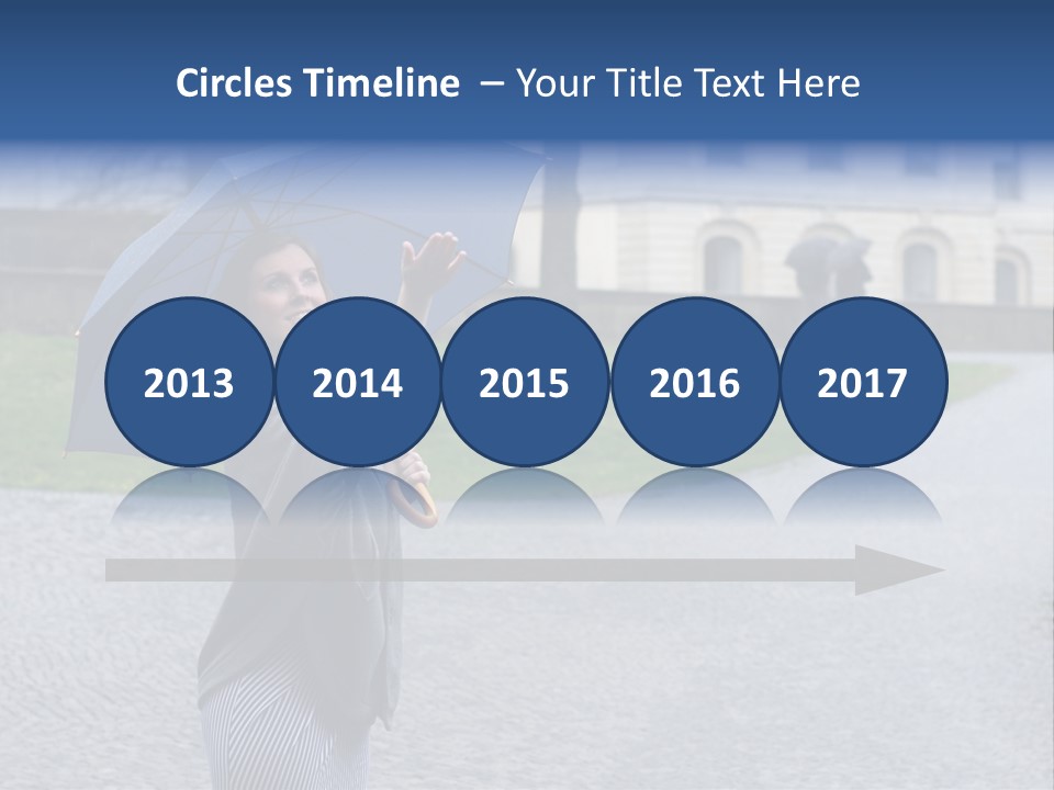 Footpath Fun Weather PowerPoint Template