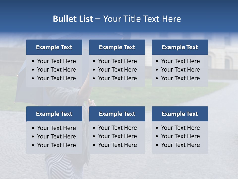 Footpath Fun Weather PowerPoint Template
