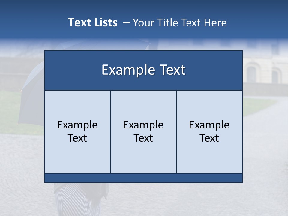 Footpath Fun Weather PowerPoint Template