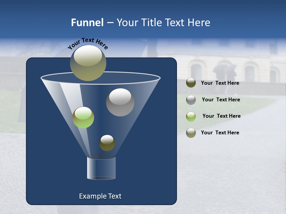 Footpath Fun Weather PowerPoint Template