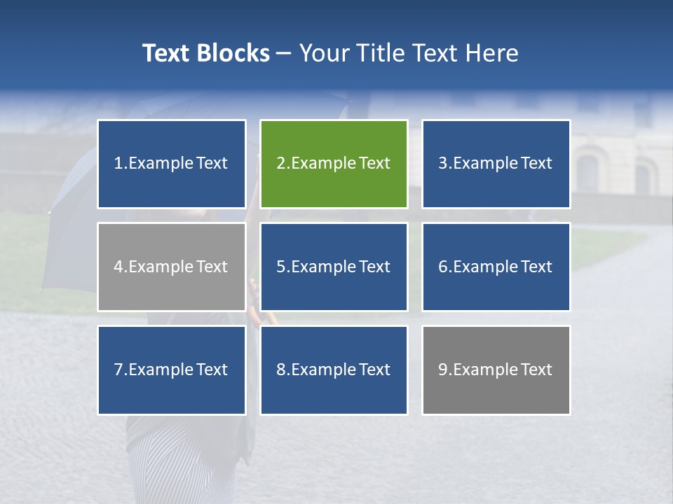 Footpath Fun Weather PowerPoint Template