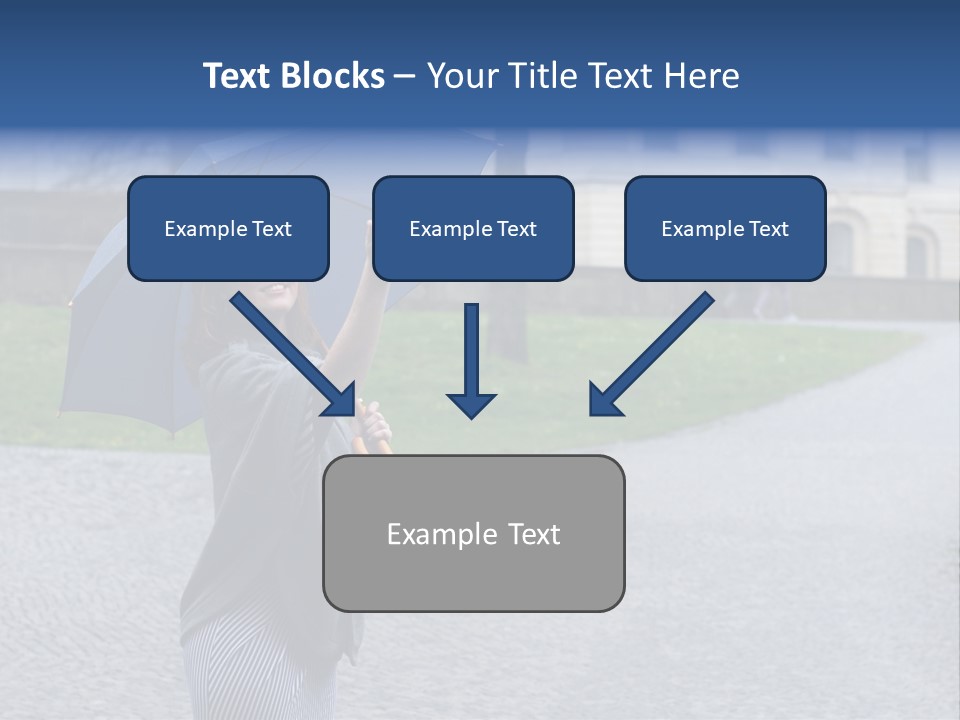 Footpath Fun Weather PowerPoint Template