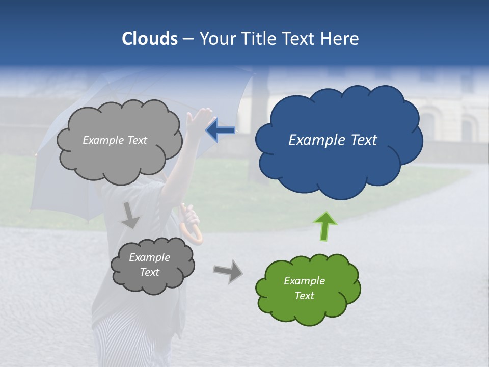 Footpath Fun Weather PowerPoint Template