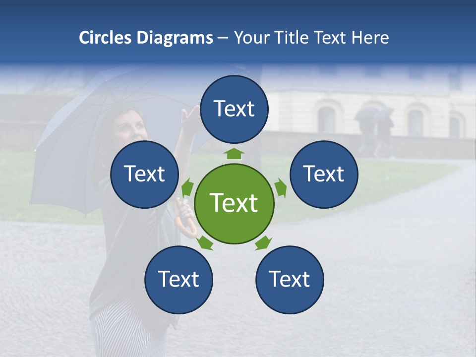 Footpath Fun Weather PowerPoint Template