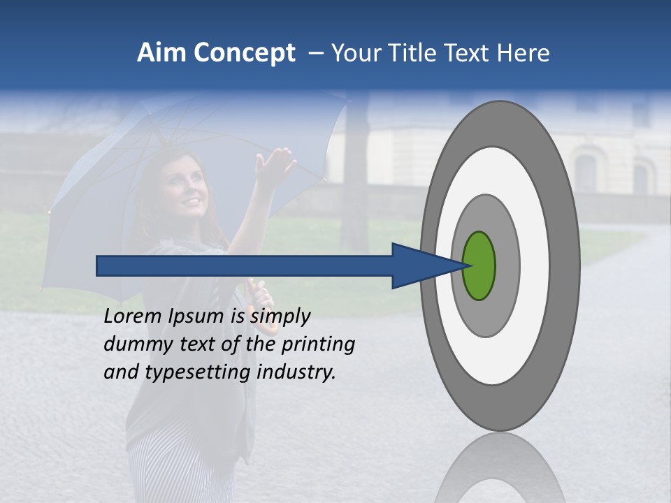 Footpath Fun Weather PowerPoint Template