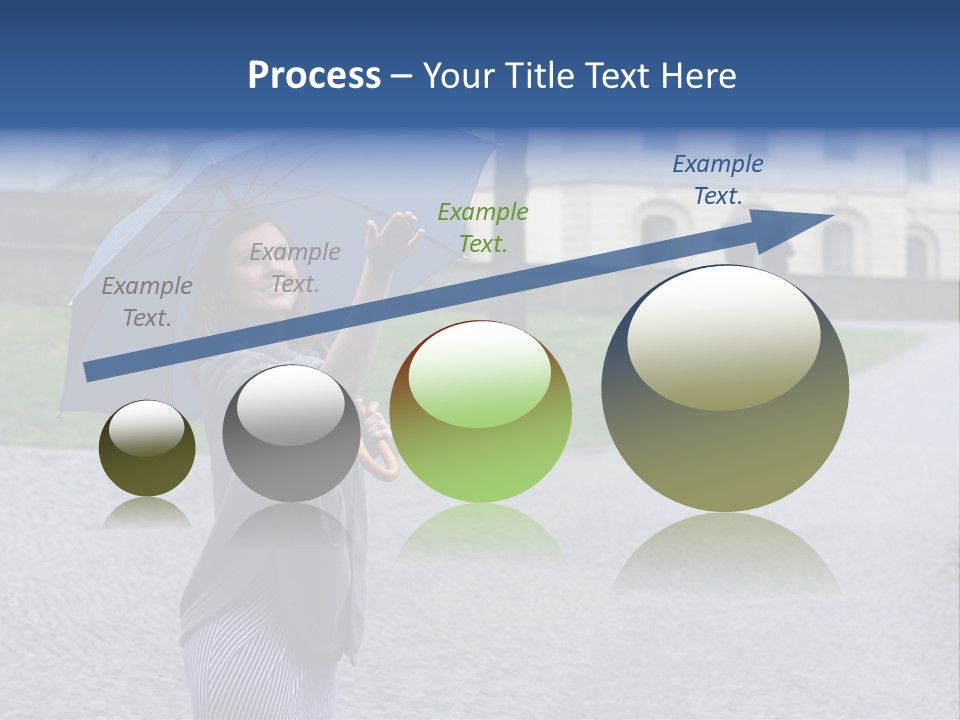 Footpath Fun Weather PowerPoint Template