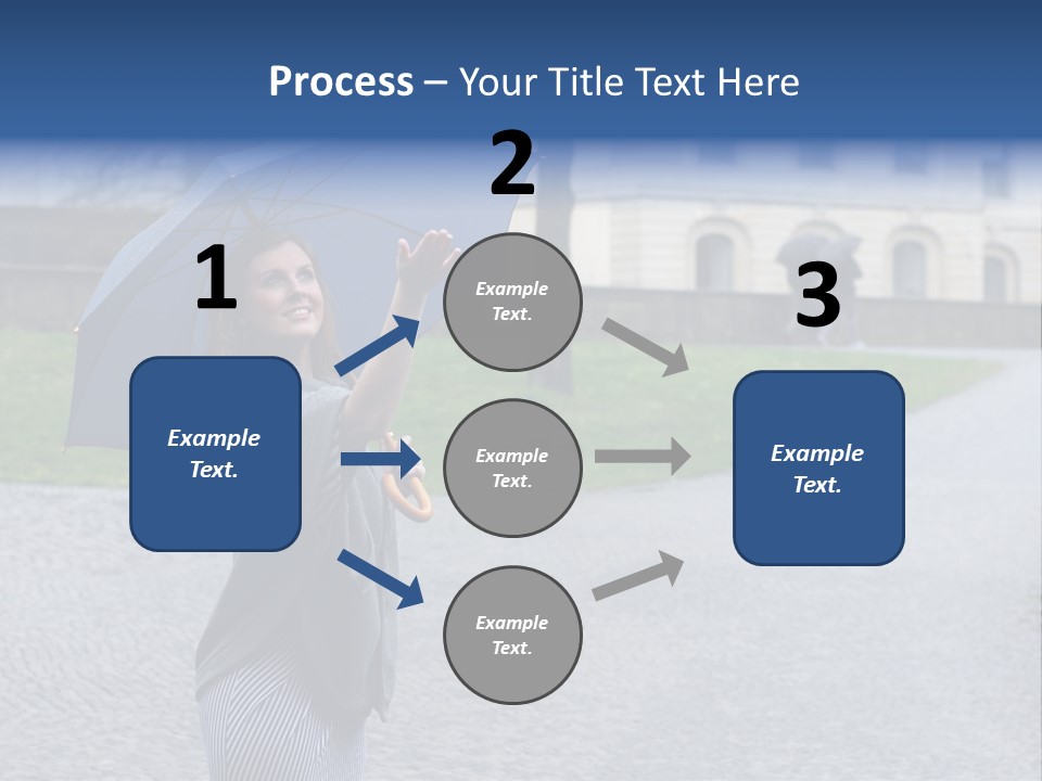 Footpath Fun Weather PowerPoint Template