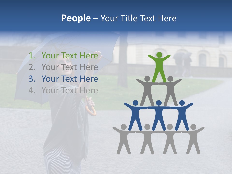 Footpath Fun Weather PowerPoint Template