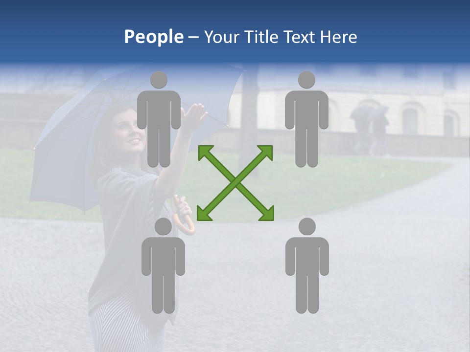 Footpath Fun Weather PowerPoint Template