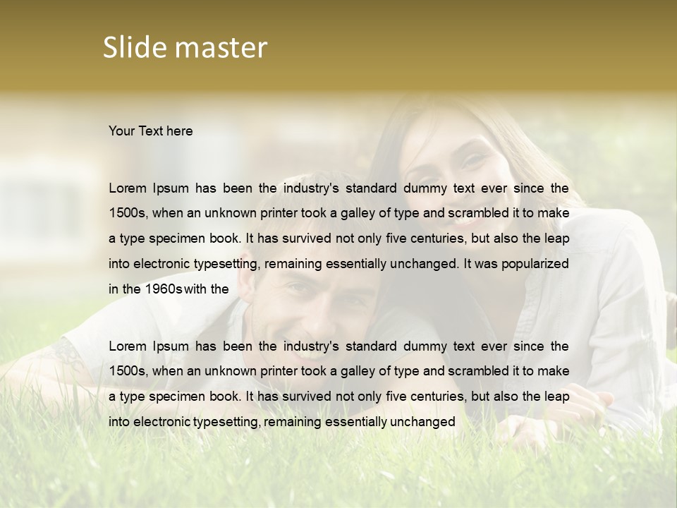 Pretty Friends Family PowerPoint Template