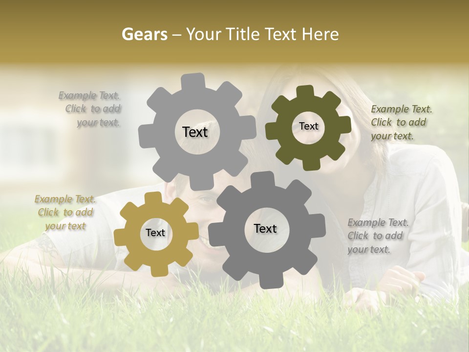 Pretty Friends Family PowerPoint Template