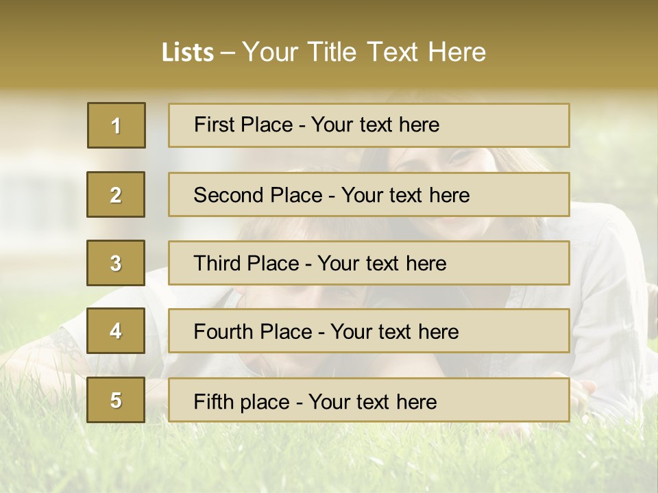 Pretty Friends Family PowerPoint Template