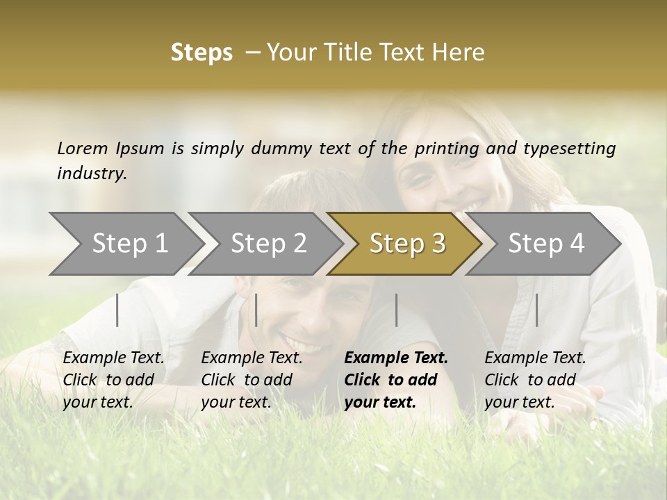 Pretty Friends Family PowerPoint Template