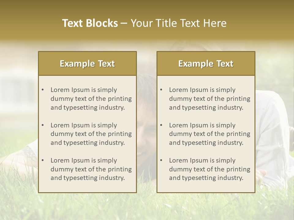 Pretty Friends Family PowerPoint Template