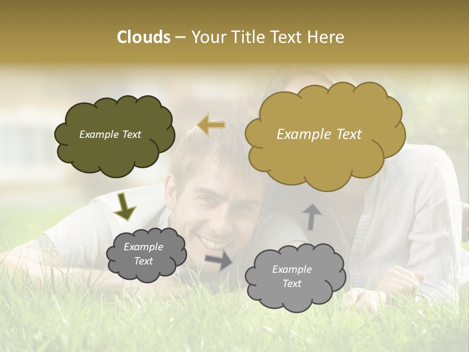 Pretty Friends Family PowerPoint Template