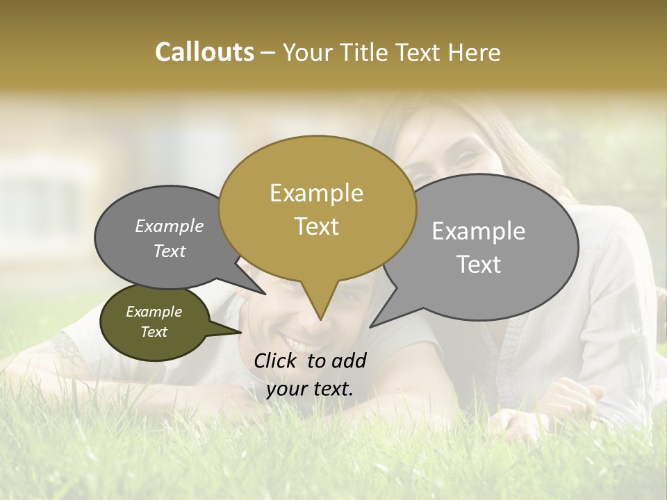 Pretty Friends Family PowerPoint Template