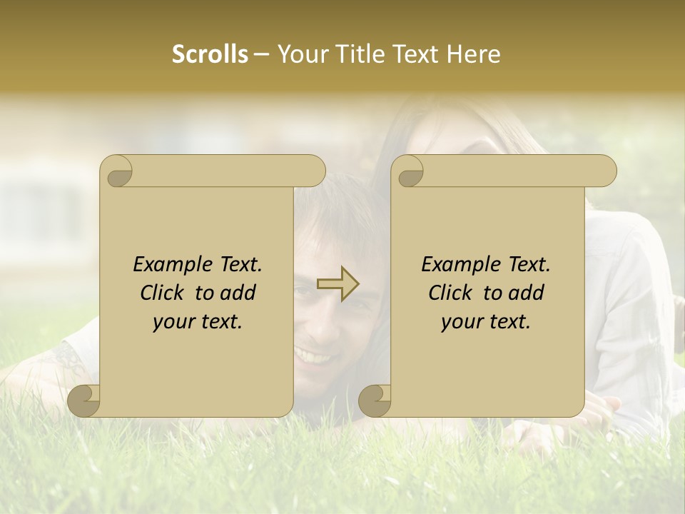Pretty Friends Family PowerPoint Template