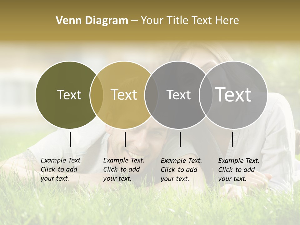 Pretty Friends Family PowerPoint Template