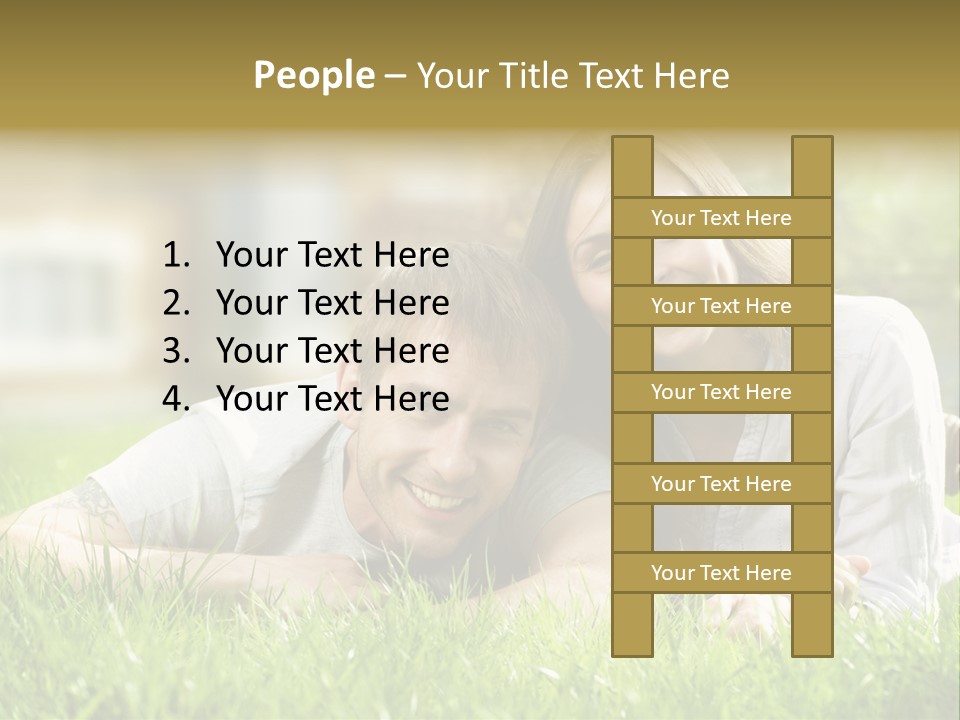 Pretty Friends Family PowerPoint Template