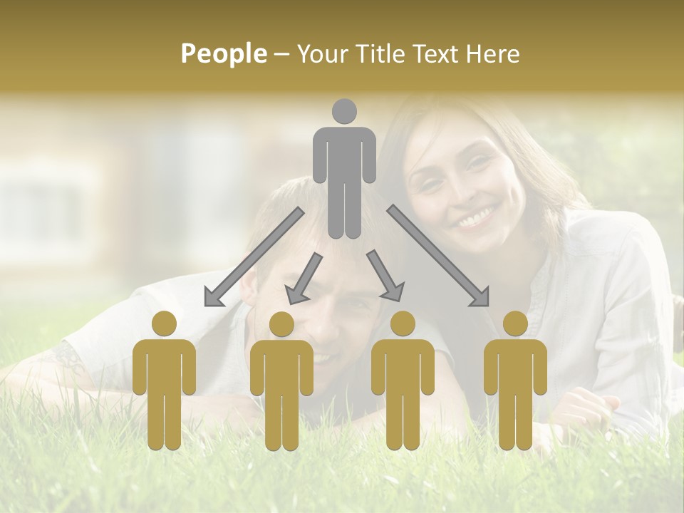 Pretty Friends Family PowerPoint Template