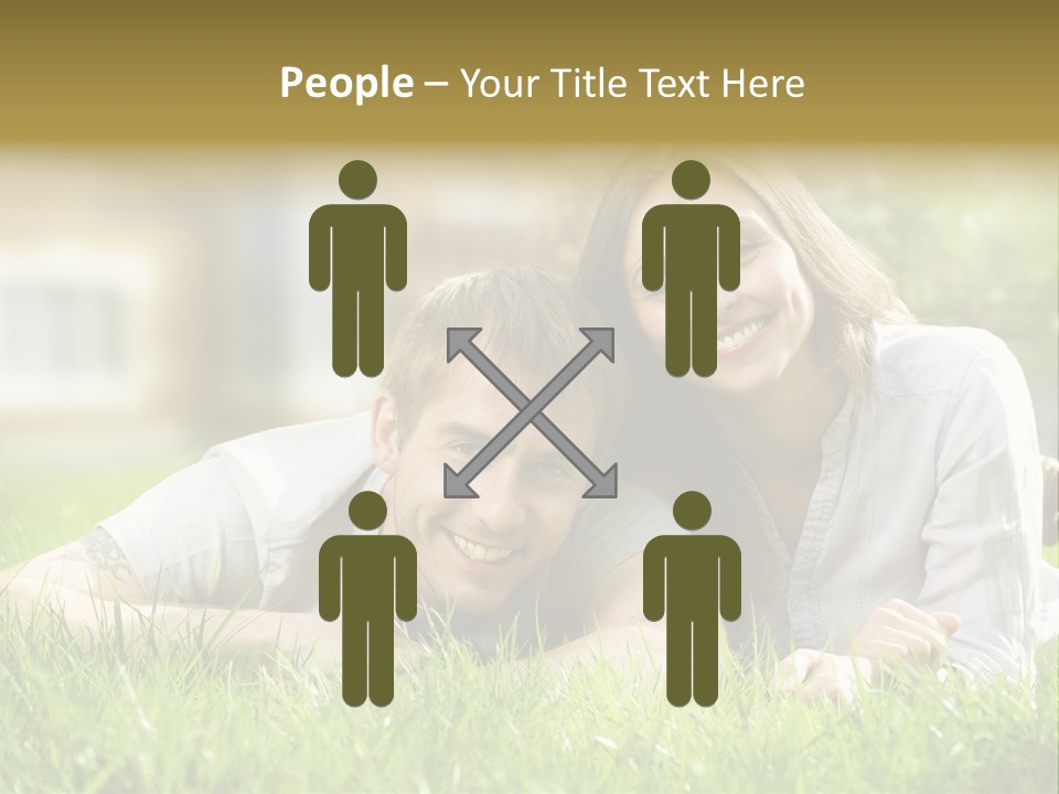 Pretty Friends Family PowerPoint Template