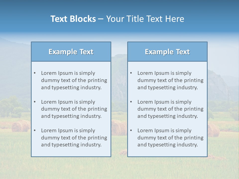 Farming Rural Rick PowerPoint Template