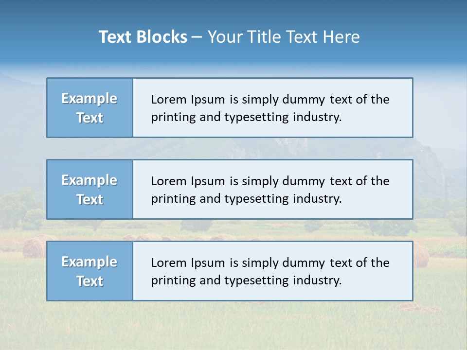 Farming Rural Rick PowerPoint Template