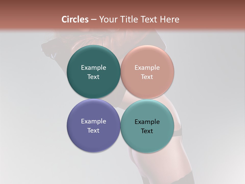 Stockings Model Topless PowerPoint Template