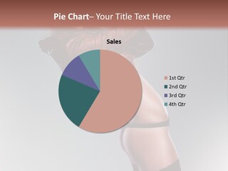 Stockings Model Topless PowerPoint Template