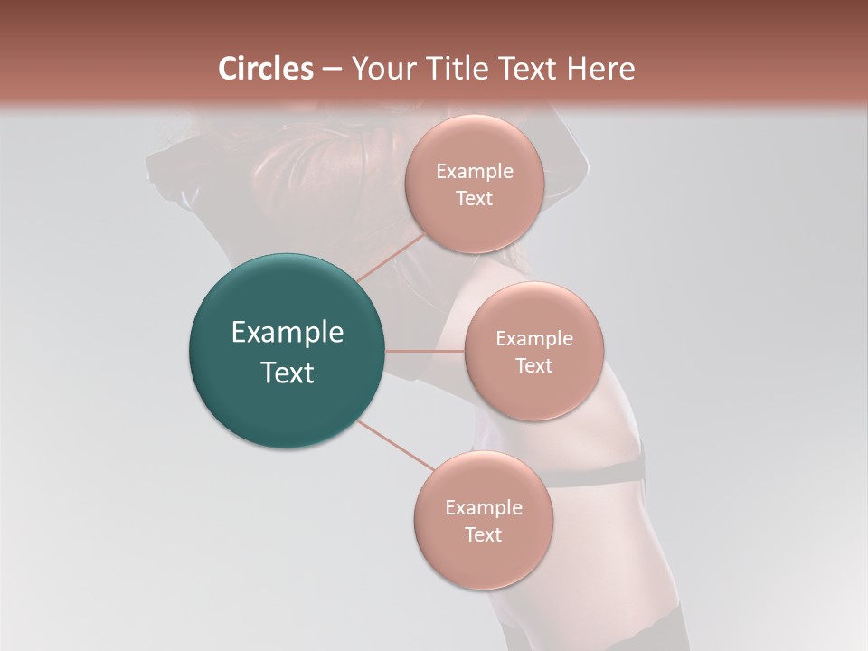 Stockings Model Topless PowerPoint Template