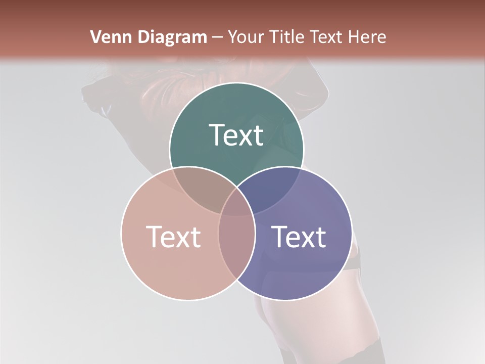 Stockings Model Topless PowerPoint Template