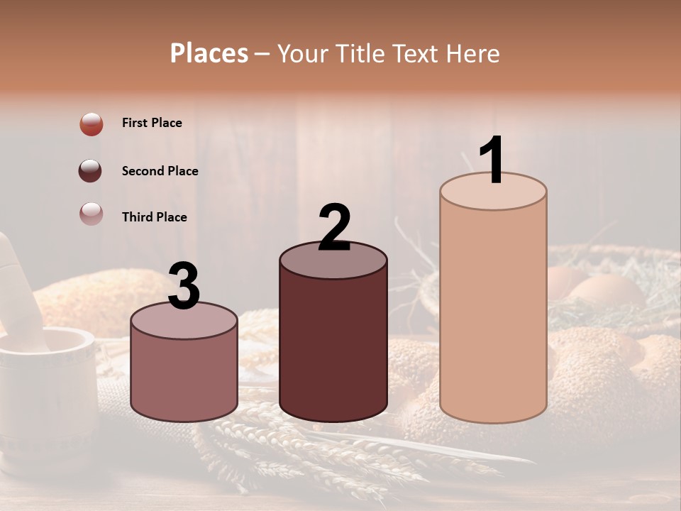 Rye Corn Piece PowerPoint Template