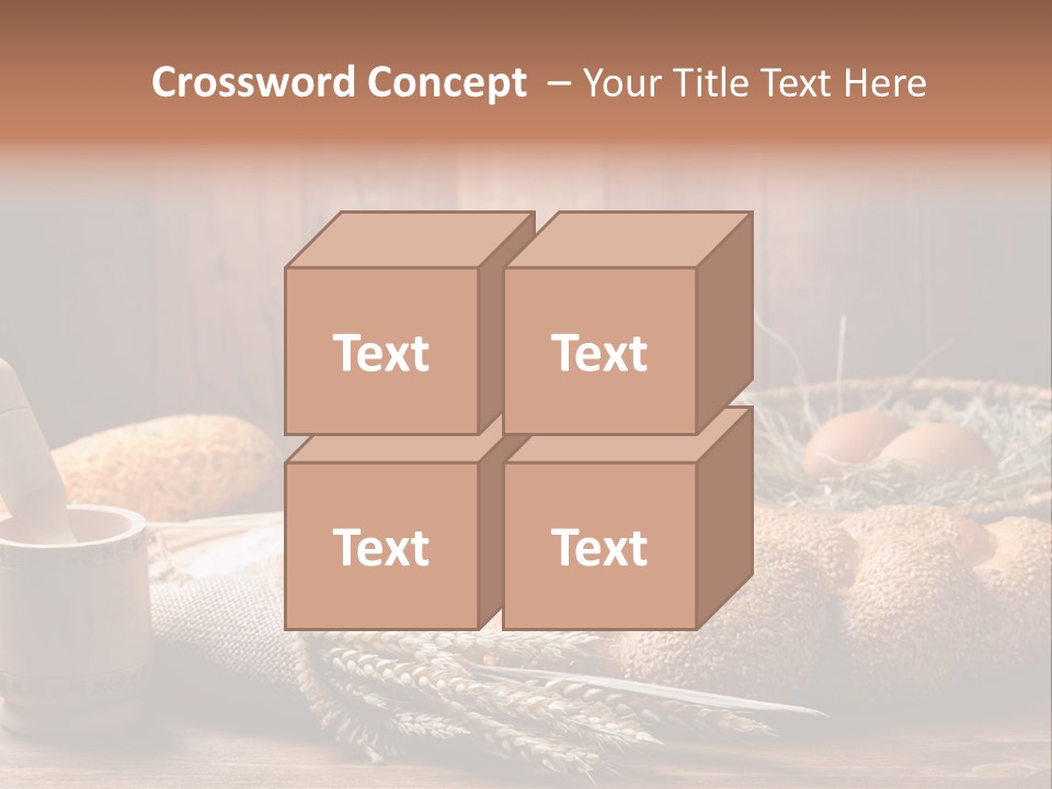 Rye Corn Piece PowerPoint Template