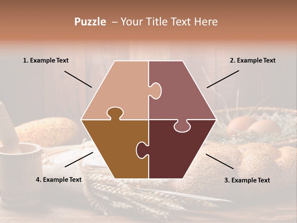 Rye Corn Piece PowerPoint Template