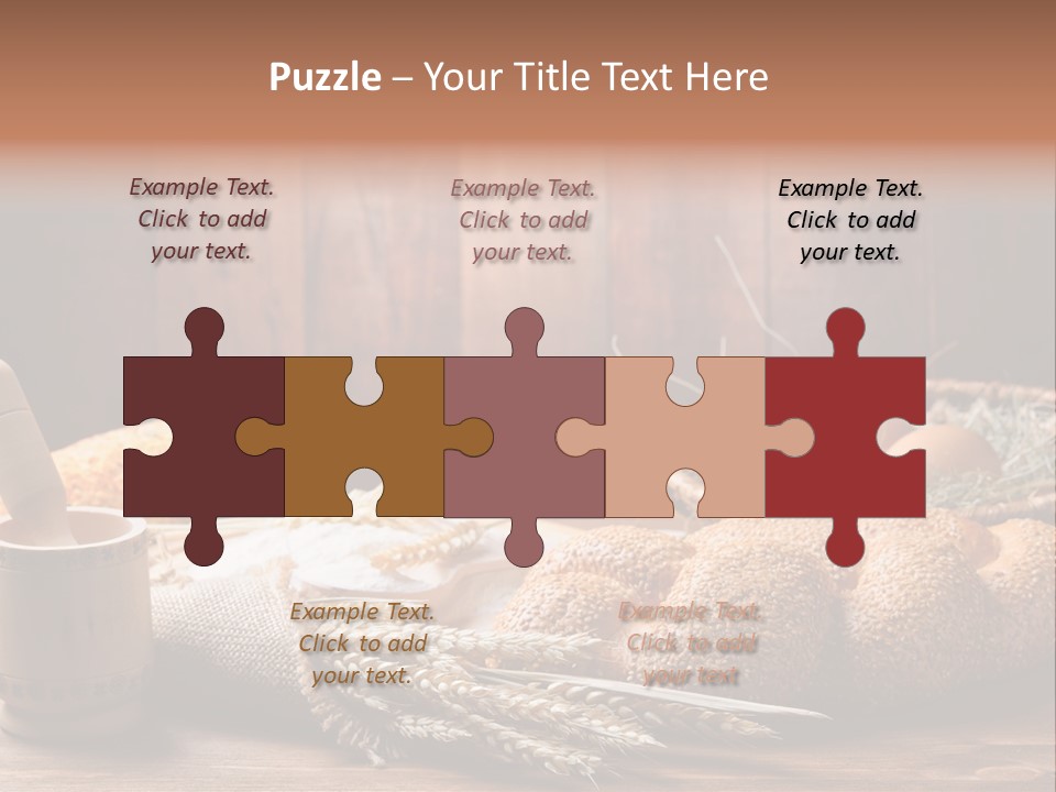 Rye Corn Piece PowerPoint Template