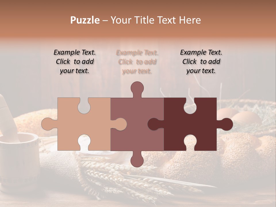 Rye Corn Piece PowerPoint Template