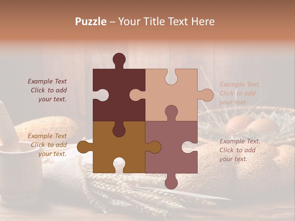 Rye Corn Piece PowerPoint Template