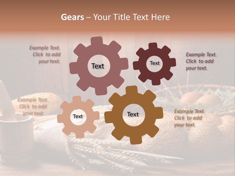 Rye Corn Piece PowerPoint Template