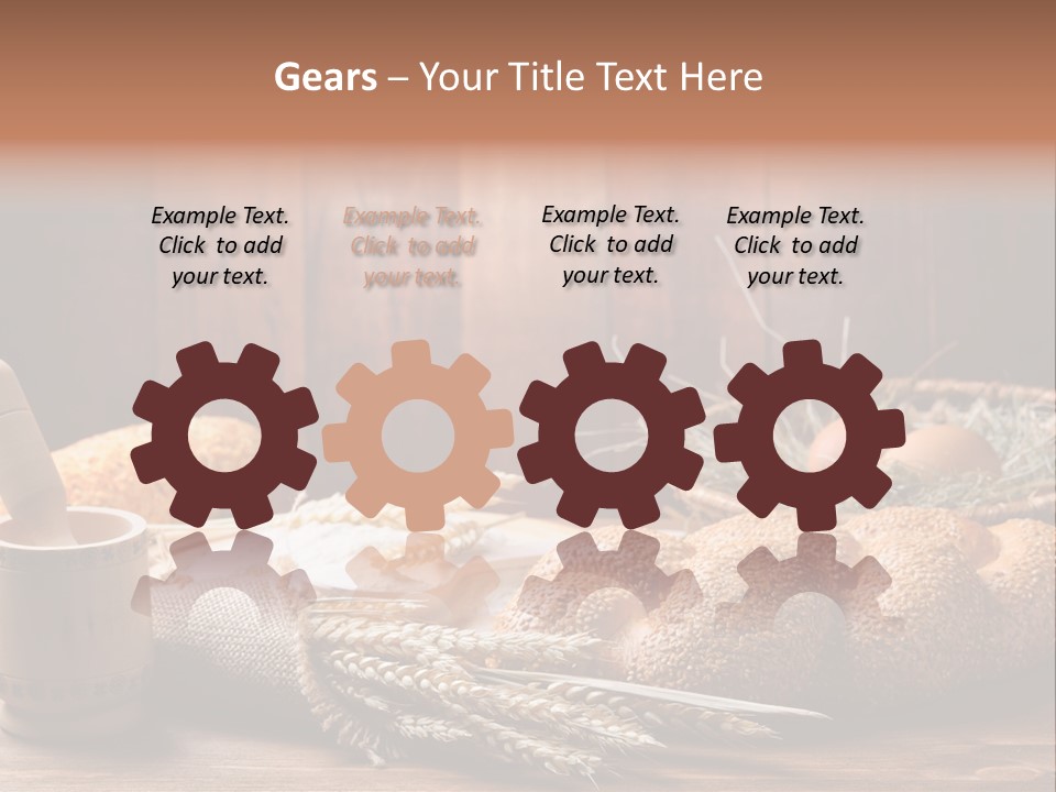 Rye Corn Piece PowerPoint Template