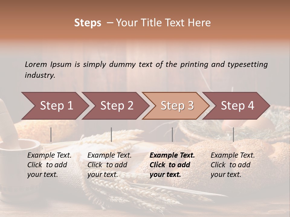Rye Corn Piece PowerPoint Template