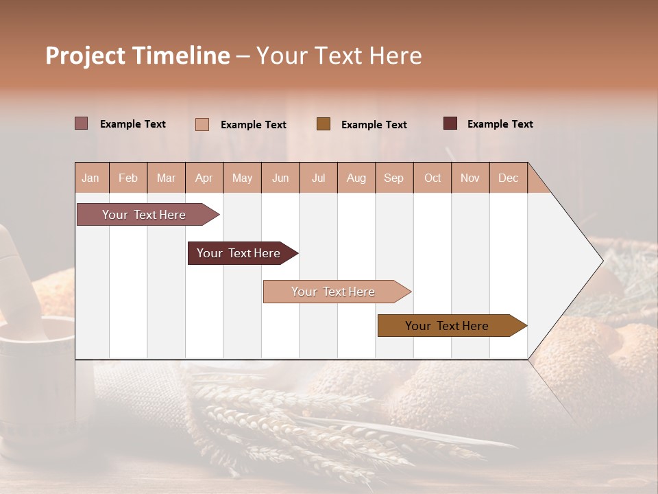 Rye Corn Piece PowerPoint Template