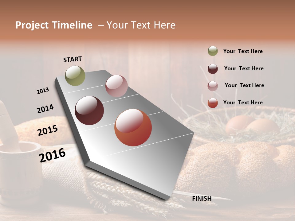 Rye Corn Piece PowerPoint Template