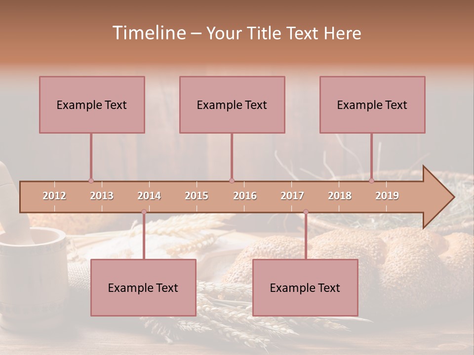 Rye Corn Piece PowerPoint Template