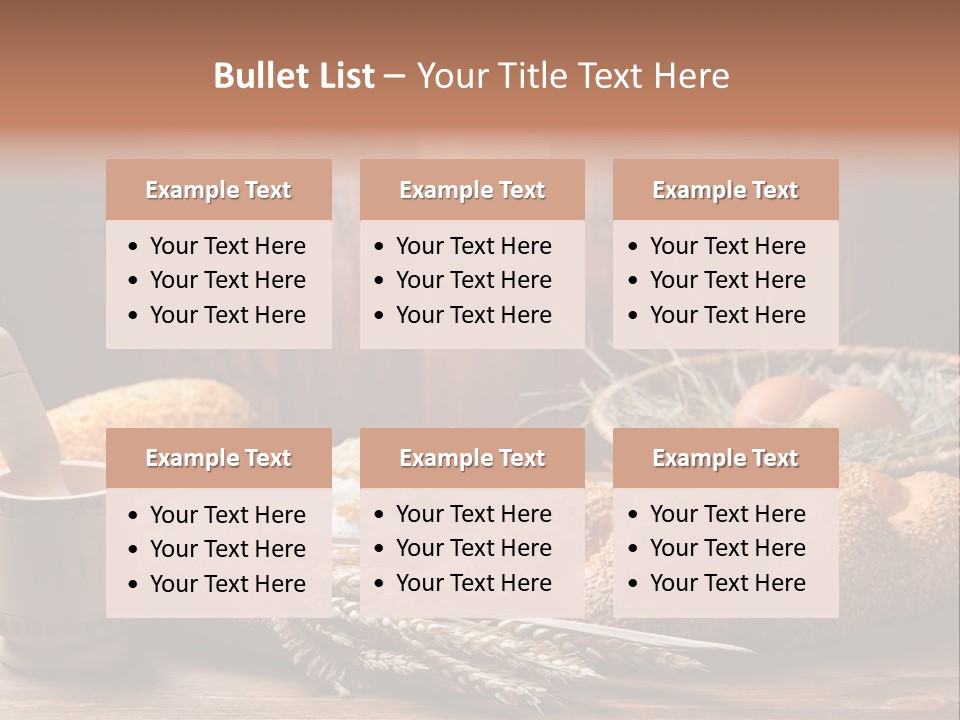Rye Corn Piece PowerPoint Template