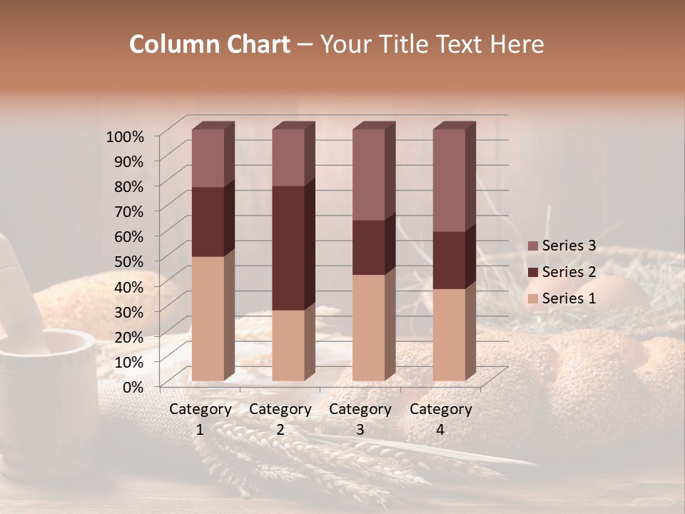 Rye Corn Piece PowerPoint Template