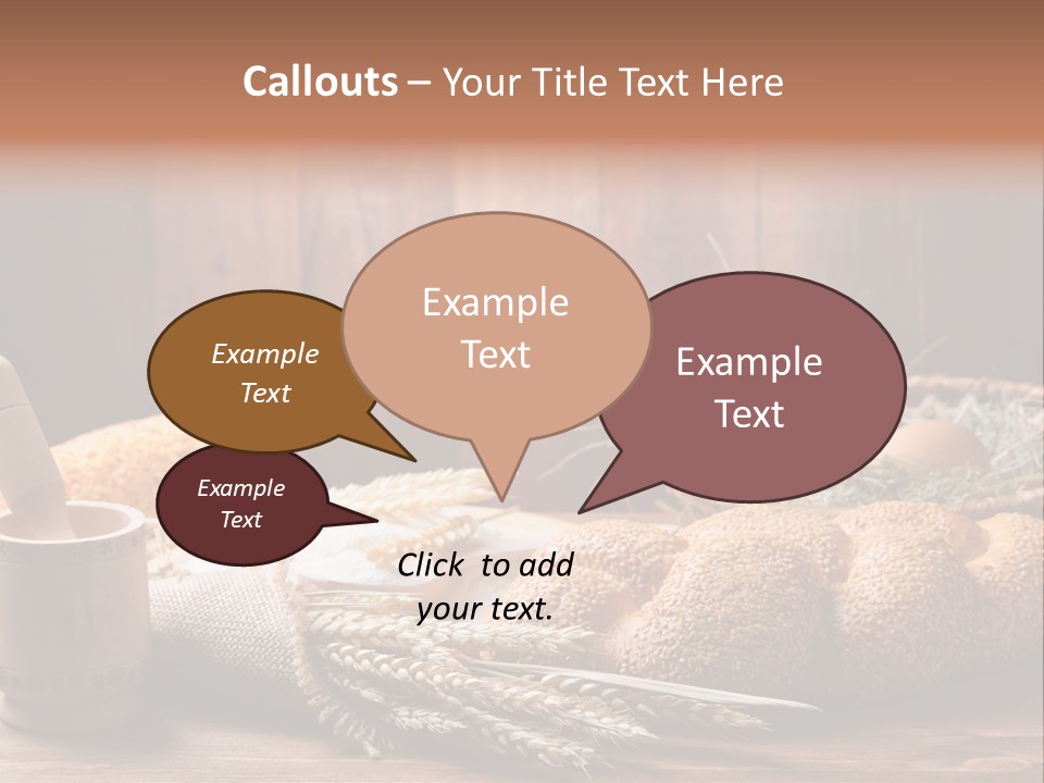 Rye Corn Piece PowerPoint Template