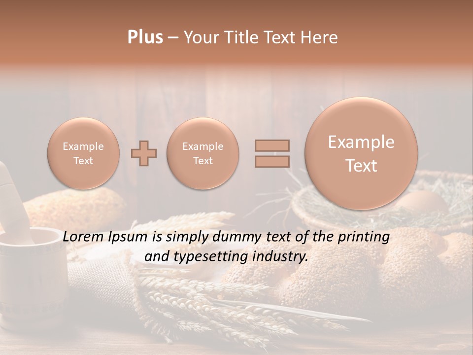 Rye Corn Piece PowerPoint Template