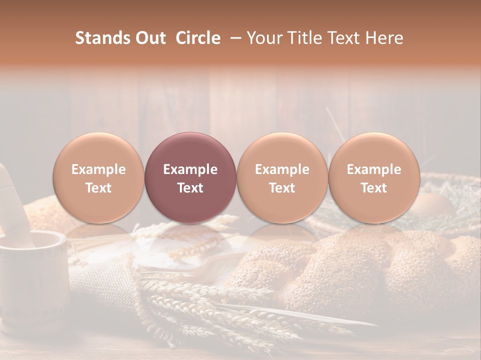 Rye Corn Piece PowerPoint Template